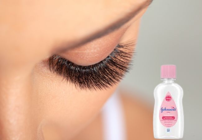 How to Remove Eyelash Extensions with Baby Oil