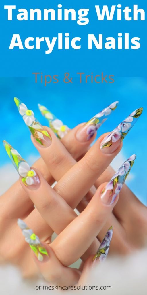 Tanning With Acrylic Nails Guide