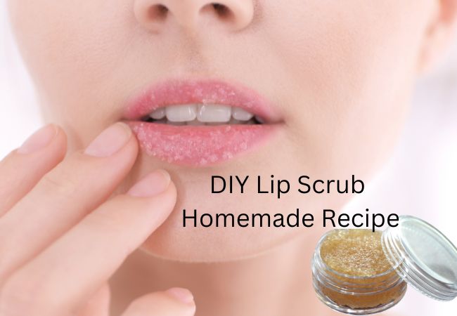 DIY Lip Scrub Homemade Recipe